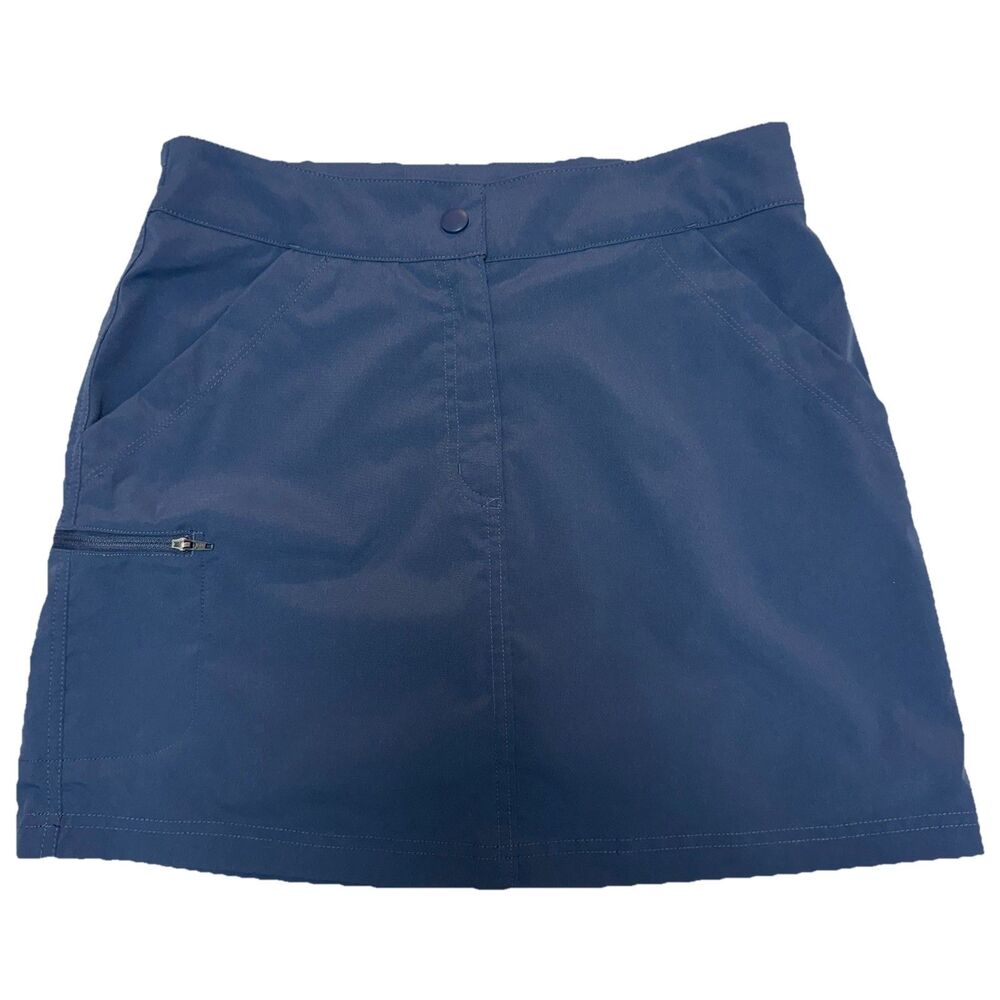 32 Degrees Cool Lightweight Skirt Skort S Indigo Blue Tennis Pickle Ball Sporty